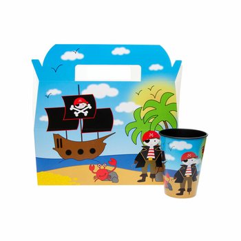 Box Menu Pirata - 22.5 x 12 x 9.5 cm (24 pz.)
