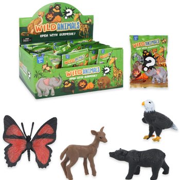 Buste Sorpresa Animali Selvaggi in Display (60 pz)