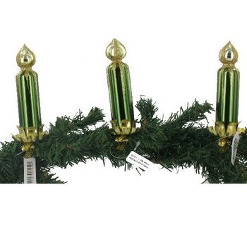 3 Candele Decorative per Albero di Natale con Clip (6 pz.)