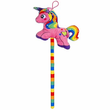 Unicorno di Peluche su Bastone - Colori Misti (12 pz.)