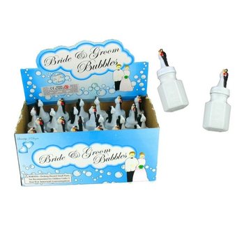 BOLLE DI SAPONE PER MATRIMONIO - SPOSI (24 pz.)