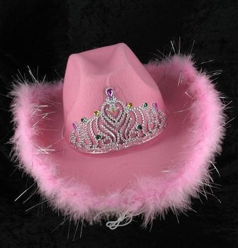 CAPPELLO DA COWBOY - ROSA (6 pz.)