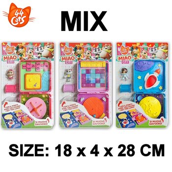 44 Cats Miao City su Blister – 18x4x28 cm – Assortiti (40 pz.)