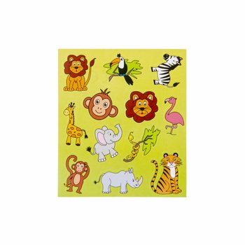 FUN STICKERS &ndash; MODELLO: ANIMALI DELLA GIUNGLA (120 pz.)