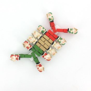 12 MOLLETTE DI BABBO NATALE (12 pz.)