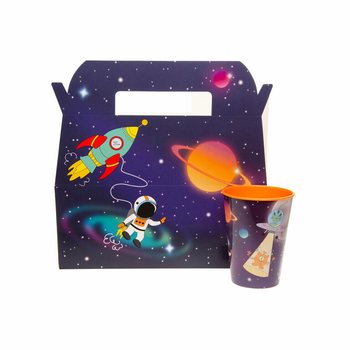 Scatole Menu Bimbi Spazio / Space - 22,5 x 12 x 9,5 cm (24 pz.)