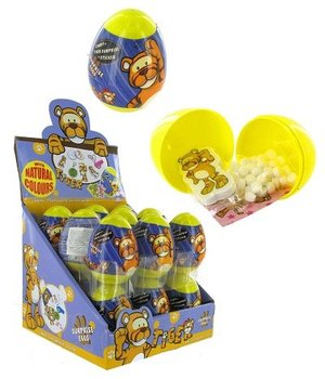 Uovo Sorpresa Tigre con Caramelle (18 pz.)