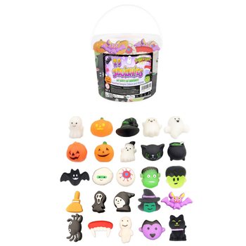 MIX FIGURE SQUISHY HALLOWEEN IN SECCHIELLO (25 pz.)