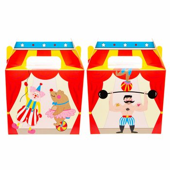 Scatole Menu Circo / Scatole per Dolcetti (12 pz.)