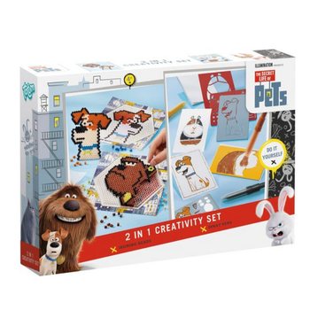THE SECRET LIFE OF PETS - Set Creativo 2 in 1 (2 pezzi)