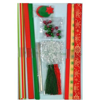Kit Creativo Grandi Palline di Natale da Appendere (12 pz.)