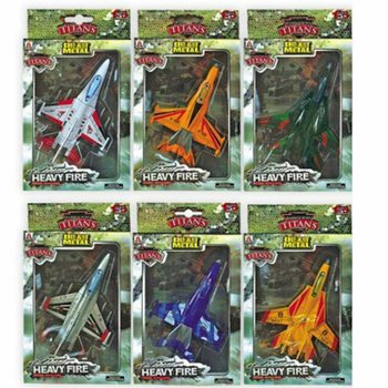 Aerei F16 in Metallo Die-Cast (6 pz.)