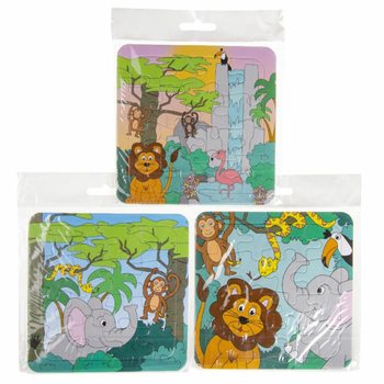 Mix Puzzle della Giungla (14x14cm) - Confezione Risparmio 50 pezzi