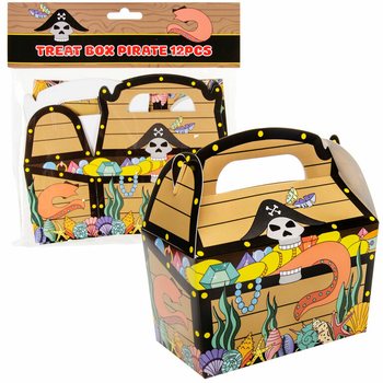Scatoline Porta Caramelle Pirata 12x12.5x6 cm (12 pz)