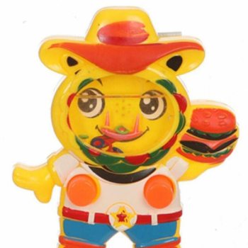 Gioco d'Acqua: Cowboy con Hamburger (24 pezzi)