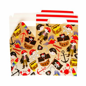 Scatole per Dolcetti / Menu Pirata (12 Pezzi)