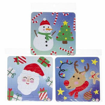 Puzzle di Natale 14x14 cm (50 pz.)