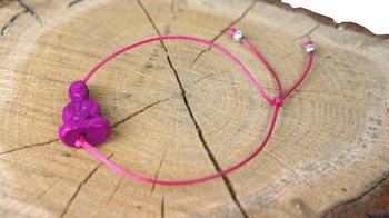 Bracciale Ibiza Buddha Melanzana (1 pz.)