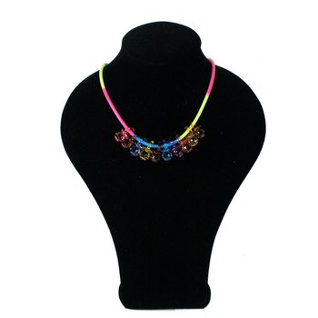 Set Collana e Bracciale con Ciucci Anni '80 (12 pz.)
