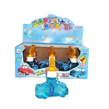 BOCCE DI SAPONE GRANDI A FORMA DI AUTO (12 pz.)