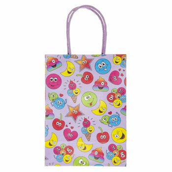 Sacchetti Regalo in Carta Smiley - 16x9x22 cm (12 pezzi)