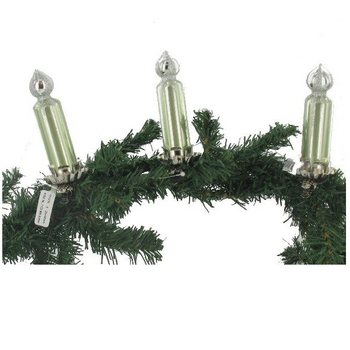 3 Candele Decorative per Albero di Natale con Clip (Set da 6)