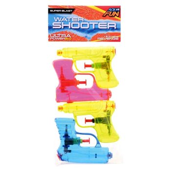 Set Pistole ad Acqua Aqua Fun - 4 Pezzi, 11 cm