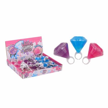 ANELLI SLIME BRILLANTINATI IN ESPOSITORE (24 pz.)