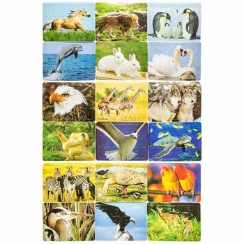 MIX Piccoli Puzzle Animali (72 pz.)