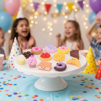 SQUISHY DESSERT DA PESCA DI BENEFICENZA - IN DISPLAY (84 pz.)