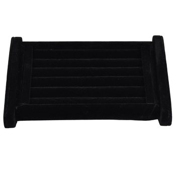 ESPOSITORE PER ANELLI VELLUTO NERO (1 pz.)