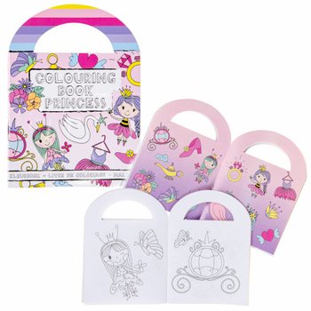Libretti da Colorare Principesse con Adesivi (48 pz)