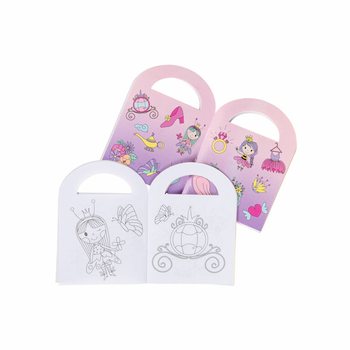 Libretti da Colorare Principesse con Adesivi (48 pz)
