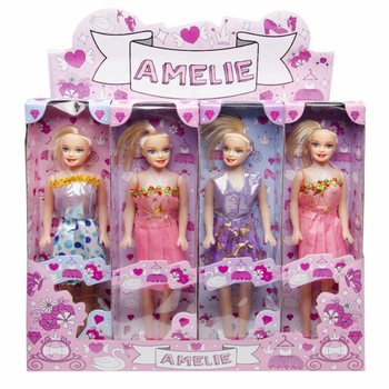 Bambole Amelie in Display (12 pz.)