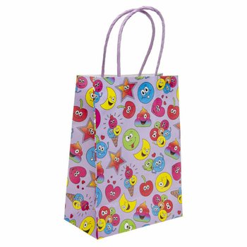 Sacchetti Regalo in Carta Smiley - 16x9x22 cm (12 pezzi)