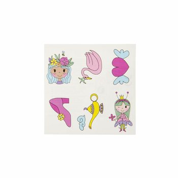 Tatuaggi Fun - Principesse (96 pezzi)