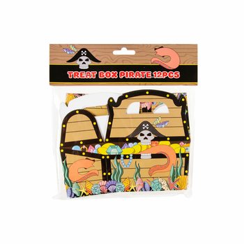 Scatoline Porta Caramelle Pirata 12x12.5x6 cm (12 pz)