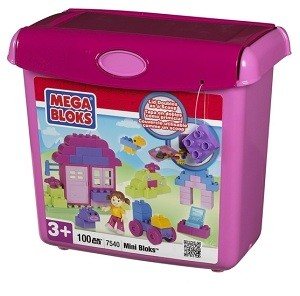 MEGABLOKS MINI BLOKS - 7540 Set di Costruzioni (100 pezzi)