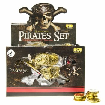 Display da 48 Sacchetti di Monete dei Pirati