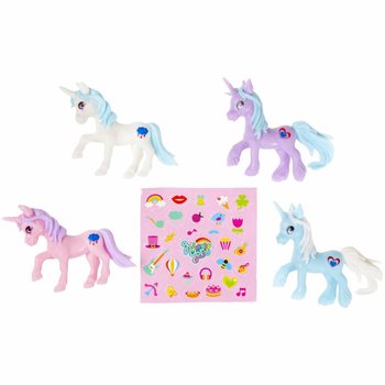 Unicorno con Foglio di Adesivi (48 pz.)