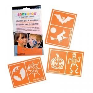 SNAZAROO - 6 Stencil per Truccabimbi (12 pz.)