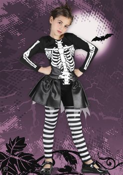 Costume da Scheletro per Bambini &ndash; Et&agrave; 7-9 Anni