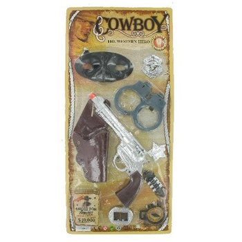 Grande Set da Cowboy su Scheda (6 pz.)