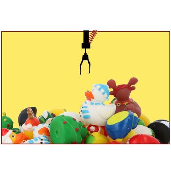 Mix Paperelle di Natale 6cm (12 pezzi) - Regali Festivi