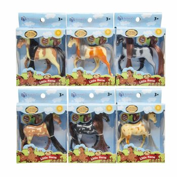LITTLE HORSE - Cavallini Giocattolo in Display (12 pz.)