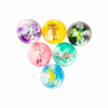 Palline Rimbalzanti Spazio / Cosmo &Oslash; 4,5 cm (12 pz.)