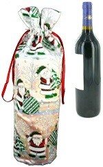 Splendida Borsa Porta Bottiglia di Vino Natalizia (12 pz)