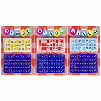 Set Gioco Bingo su Scheda (6 pezzi)