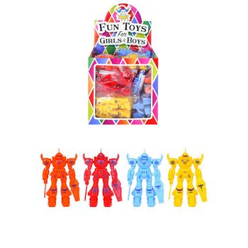 Robot TRANSFORMERS per Pesca di Beneficenza in Display (24 pz.)