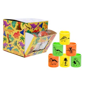 Molle a Spirale Dinosauro in Display (60 pezzi)